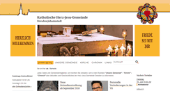 Desktop Screenshot of herz-jesu-dd.de